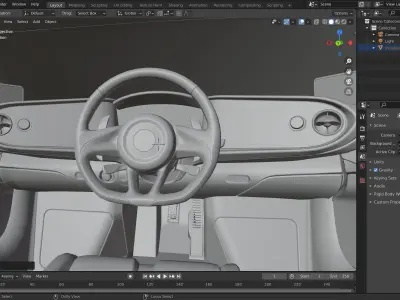 2019 McLaren Speedtail 3D model