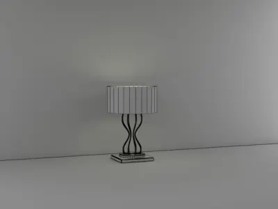 Wall Sconce Model 2 Low-poly 3D model