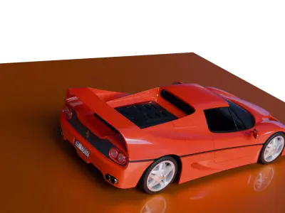 Ferrari 3D model purchase