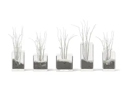 Decorative Flasks 3D model