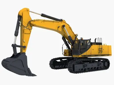 Excavator 3D model