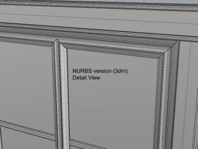 Square Window 3D model
