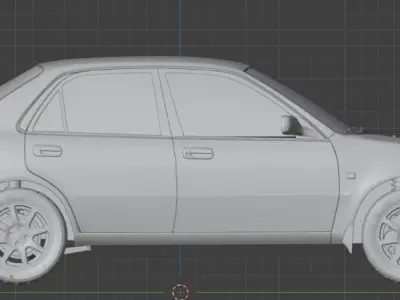 TOYOTA COROLLA EURO GLX  3D model