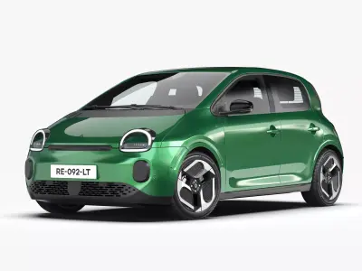 Renault Twingo E-Tech Electric 2027 3D model