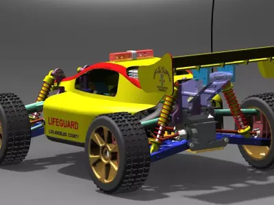 RC CAR Protech Enigma  3D print model