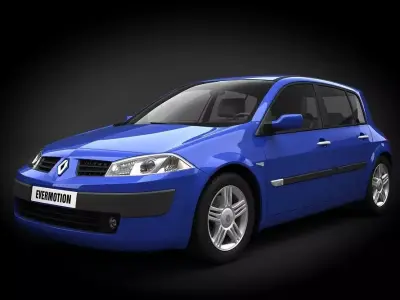 renault megane  3D model