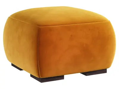 OTTER OTTOMAN pouf by Maisonvalentina 3D model