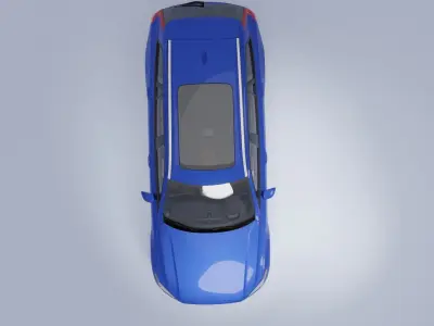 Volvo XC90 T8 2017 3D model