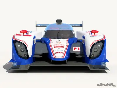 Toyota TS030 LeMans 2012 3D model