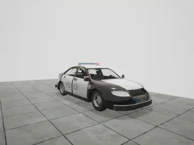 Game Ready Cars pack Low-poly 3D model