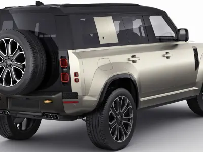 Land Rover Defender 110 OCTA 2025 3D model