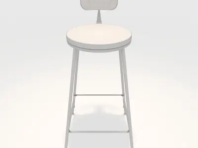 Bar stool 1 3D model
