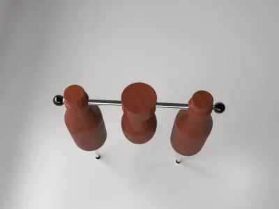 Woodball Gate 3D model