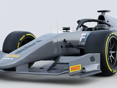 Dallara F2 2022 3D model
