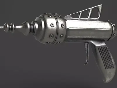 Fantasy Gun 16 3D model