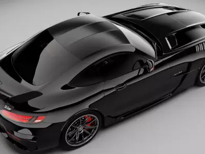 AMG GT Black Series 2021 3D model