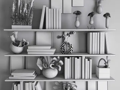 Decor set 17 3D model