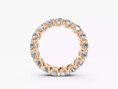 zjk r018 eternity ring 3D print model
