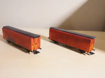 Pre supported H0 1-87 scale Hbis-tt 293 freight car 3D print model