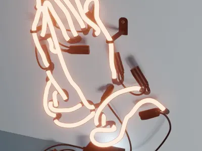 Holy Neon Free 3D model