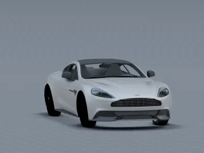 Aston Martin Vanquish 3D model