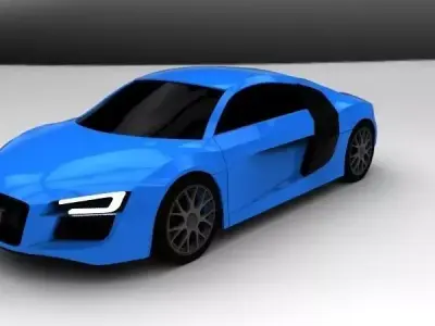 Audi R8 3D model
