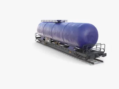 CFR Tanker Rail Car v2 3D model