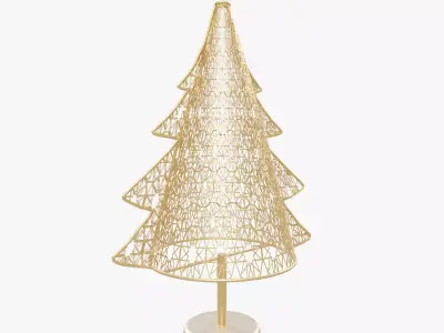 Metal Christmas Tree 3D model