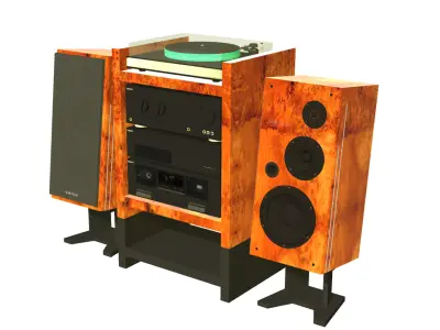 HIFI SYSTEM 3D model