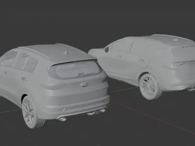 KIA Sportage 3D model