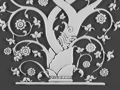 ornamental classic decoration 3d model vol 25 3D model