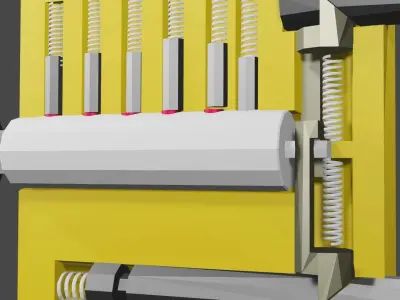 padlocks padlock 3D model