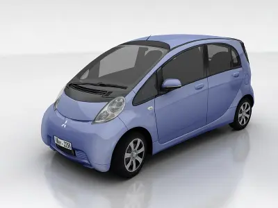 Mitsubishi - i Miev Low-poly 3D model