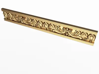 Ornament Element Molding 027 Low-poly 3D model