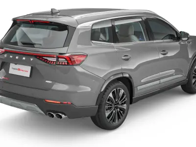 2024 Chery Tiggo 8 Pro Max With Interior 3D model