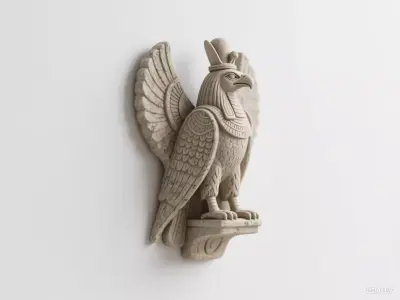 eagle 3D print model