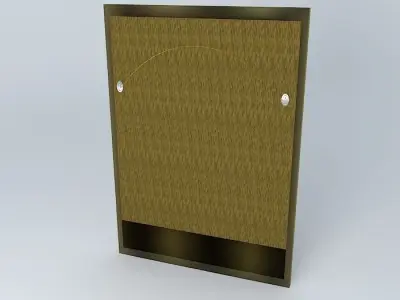 TITANIC Enamel Sign Buried in Sand Dunes 1912 Free 3D model