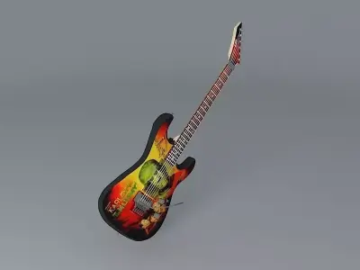ESP KH 2 Mummy guitar Free 3D model