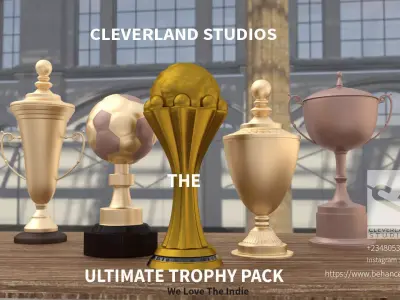 29 Free 3D Trophy Models Free 3D model