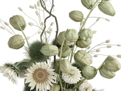 Flower In Vase 122 3D model