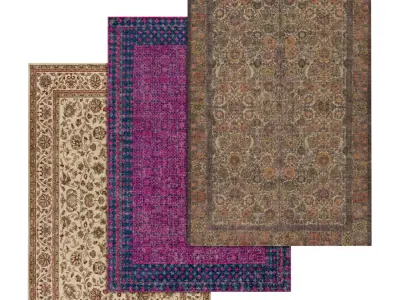 Rug Set 776 3D model