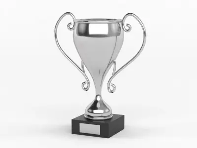 Trophy Cups 3D model 5