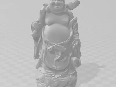 Laughing Buddha Statue for 3d print 3D print model