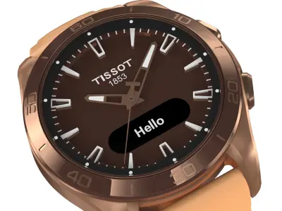Tissot T-Touch Connect Sport Gold 3D model