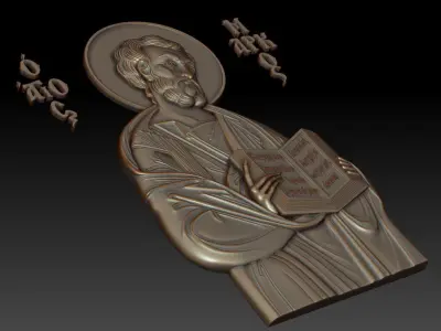 Mark the Evangelist 3D model