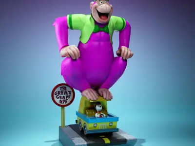 The Great Grape Ape 3D print model