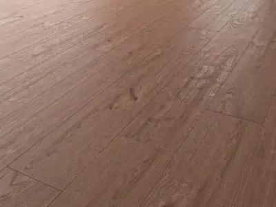 Wood Floor Oak Black Walnut WWL 3D model
