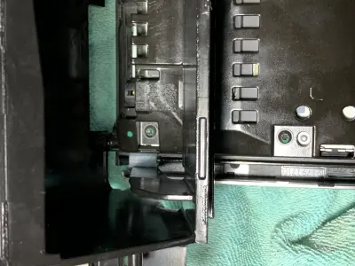 Guide retention detail for Audi MMI Screen 3D print model