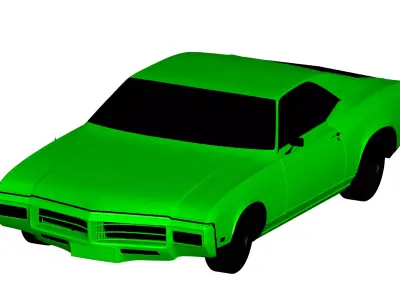 Buick Riviera 1970 3D model