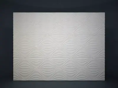 03 DECORATIVE WALL MOLD Low-poly 3D model